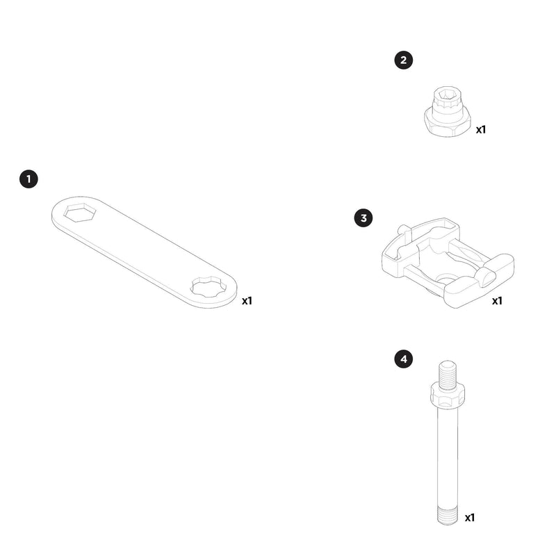 Thule Spacer Fixpoint M6x20 Spare Part
