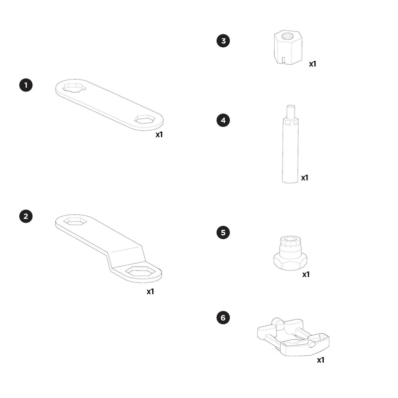 Thule NUT 3042 Roof Rack Carrier