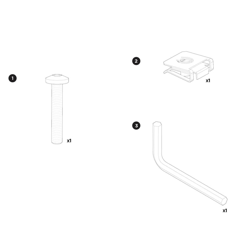 Thule Screw K6S M6x26 - Durable Fastening Solution