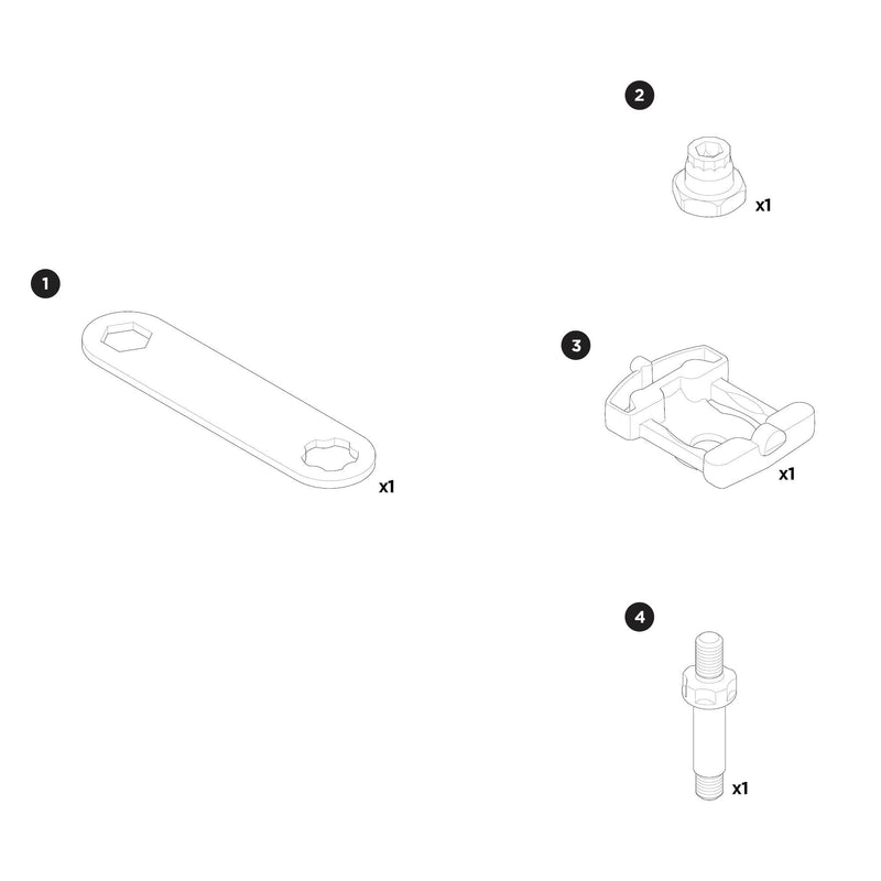 Thule Spacer Fixpoint M6x25 Screw