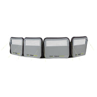 Quest Falcon Pro AirShield 500 Windbreak (3 panels - mid grey)