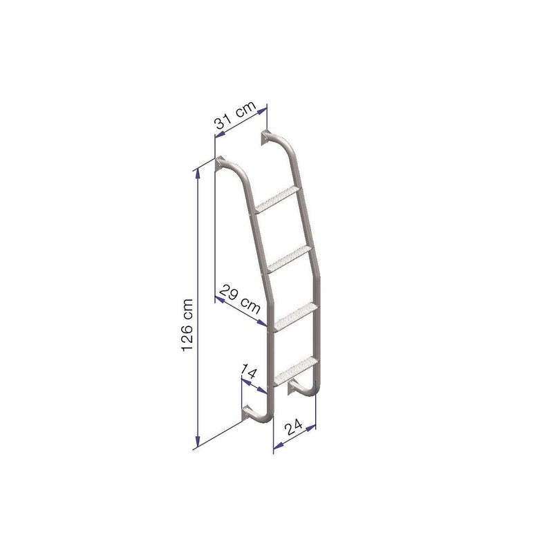 Thule Ladder 4 Steps 307490 - View 2