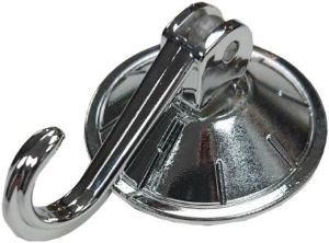W4 Suction Hook Chrome 37Mm 37875 W4 - UK Camping And Leisure