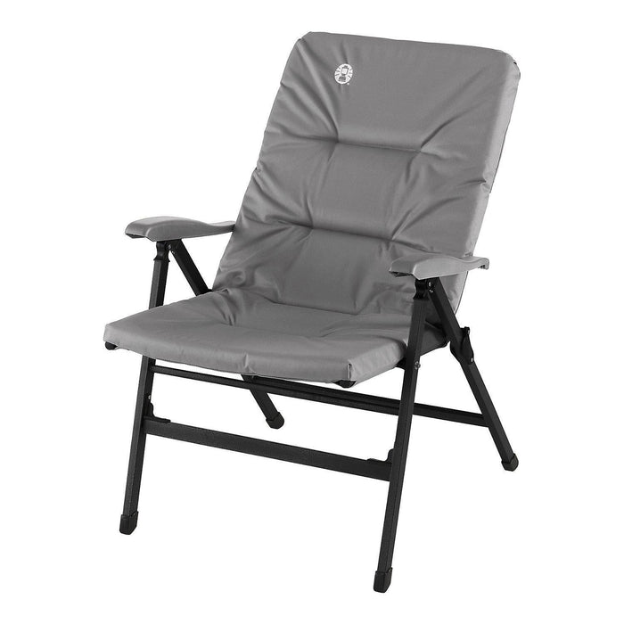 Coleman Recliner Chair Camping Garden Padded Caravan 8 Position Folding Seat Coleman - UK Camping And Leisure