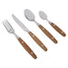 Gimex Nature Line Cutlery Wood 16 Pieces Gimex - UK Camping And Leisure