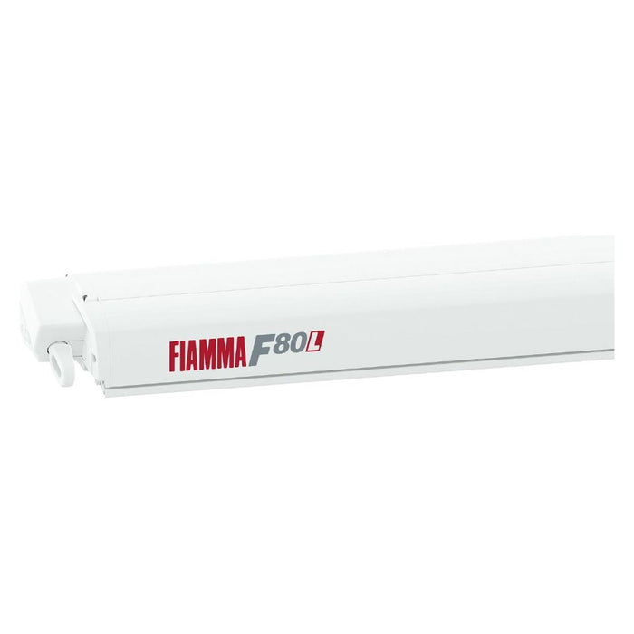 Fiamma F80L 500 Awning Polar White Royal Grey Fiamma - UK Camping And Leisure