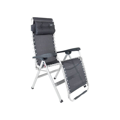 Crespo Zero Gravity Chair AL/232 Dark Grey Crespo - UK Camping And Leisure
