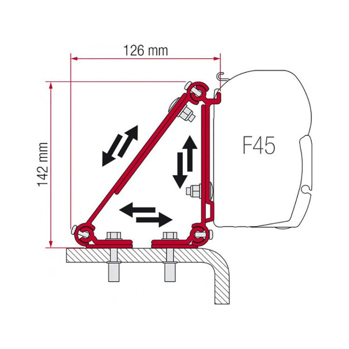 Fiamma Multi Adaptor Kit for RV Awnings Fiamma - UK Camping And Leisure