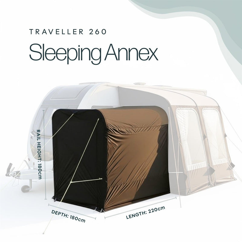 Leisurewize Traveller 260 Caravan Sleeping Annex - View 3