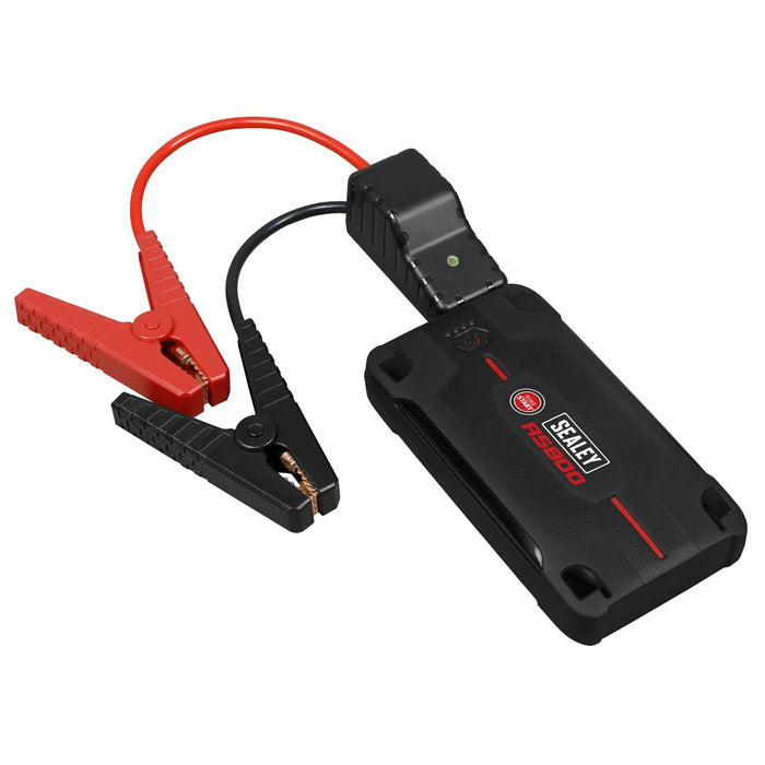 Sealey RoadStartï 800A 12V Lithium-ion Jump Starter Power Pack RS800 Sealey - UK Camping And Leisure