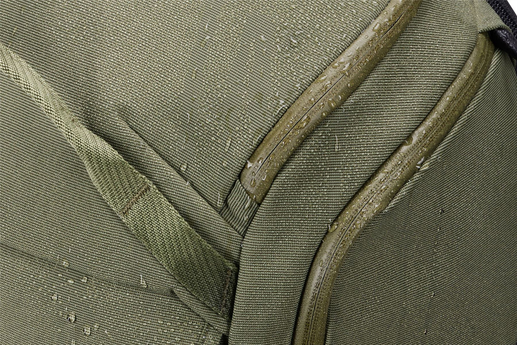 Thule Paramount hybrid bike pannier and backpack 26L green Thule - UK Camping And Leisure