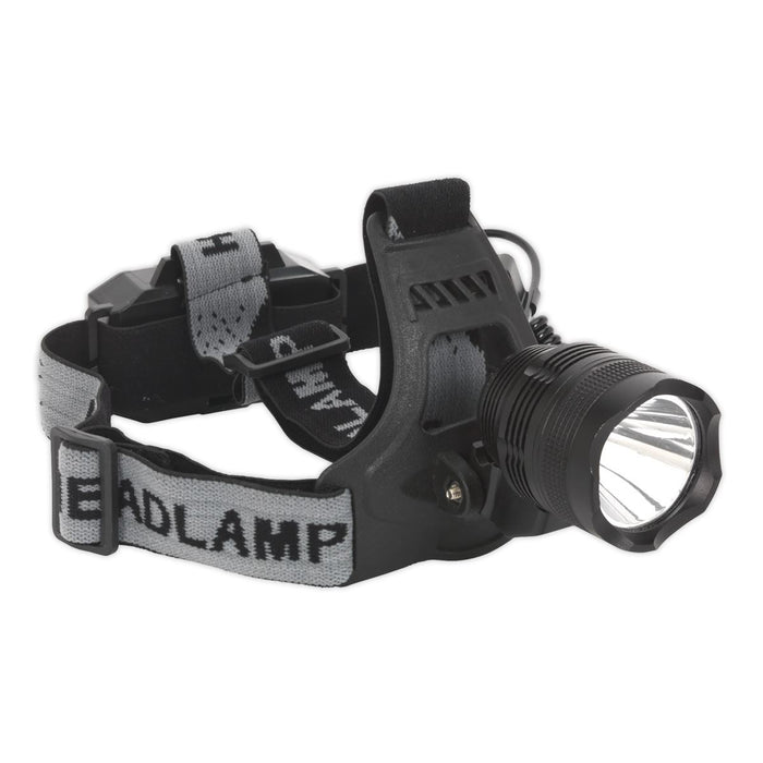Sealey Head Torch 3W CREE LED Rechargeable HT105LED Sealey - UK Camping And Leisure