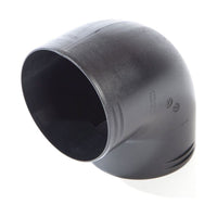 Whale Air Duct Fitting Equal Elbow 90mm x 90mm Black