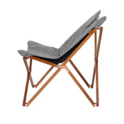 Bo-Camp Urban Collection Relax Chair Bloomsbury M Grey Bo-Camp - UK Camping And Leisure