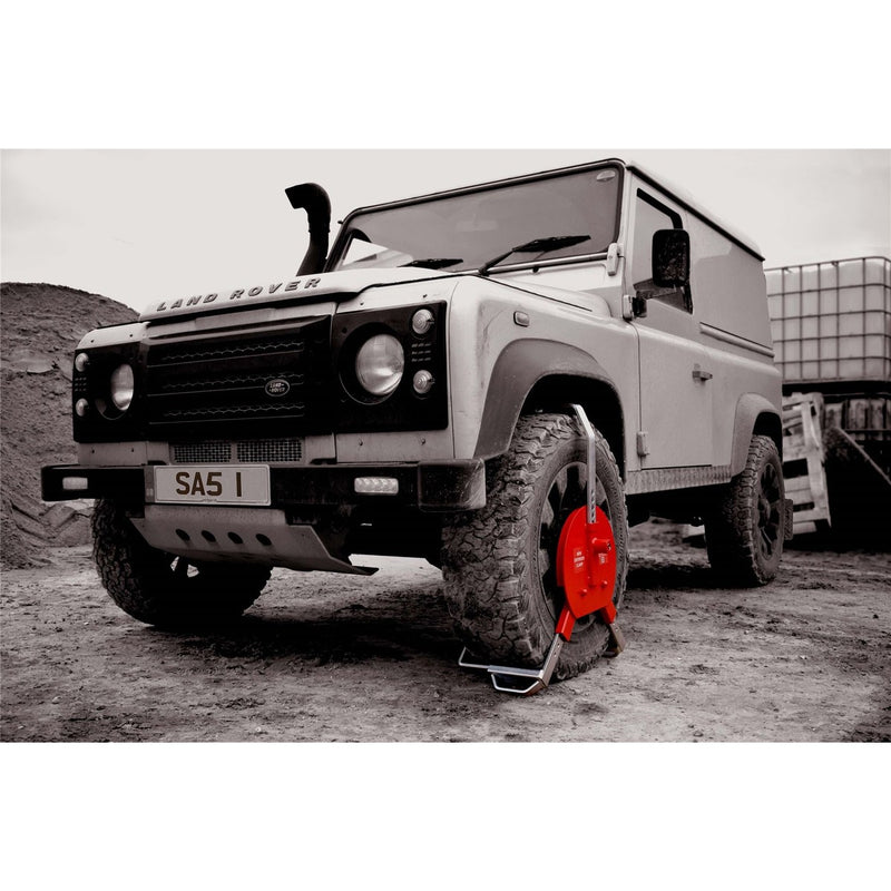 SAS Security Products SAS New Defender XXL Wheelclamp Lock Keyed Alike - Image 3 of 4 | UK Camping and Leisure