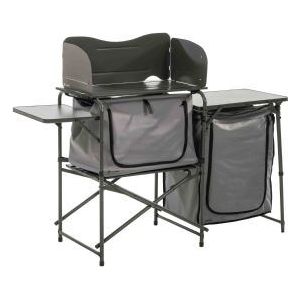 Travellife Toledo Kitchen Foldable Dark Grey 2129600 Travellife - UK Camping And Leisure