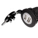 Compact Double USB Type A Charging Socket W4 - UK Camping And Leisure