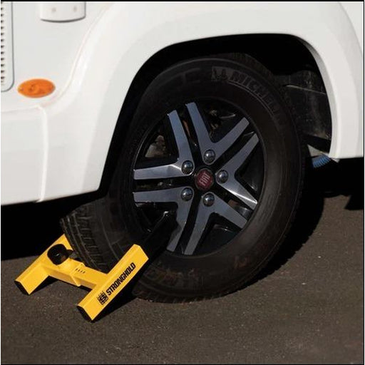 Stronghold Atlas Caravan Car Wheel Clamp Lock Sold Secure Tested Trailer - View 2