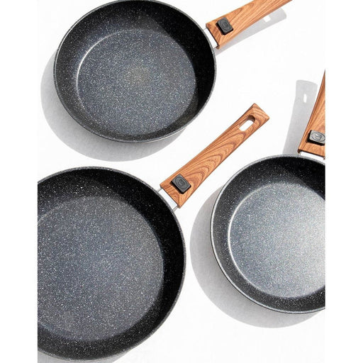 Gimex Frying Pan Set Induction 3 Pieces Gimex - UK Camping And Leisure