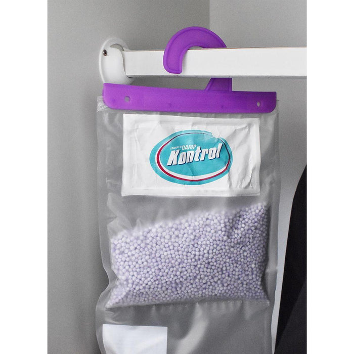 Keep Your Wardrobe Fresh with Kontrol Hanging Dehumidifier Lavender Scent Kontrol Krystals - UK Camping And Leisure