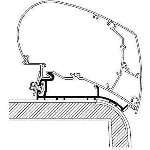 Thule Adapter Roof for Hymer Nova 2013 – Awning Mount Kit Thule - UK Camping And Leisure