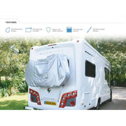 Oxford Aquatex Motorhome Cover Rack 1-2 Bikes Heavy Duty Campervan Caravan NL101 Oxford - UK Camping And Leisure