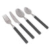 Bo-Camp Cutlery Set Rvs 16 Pieces 4 Persons Grey Bo-Camp - UK Camping And Leisure