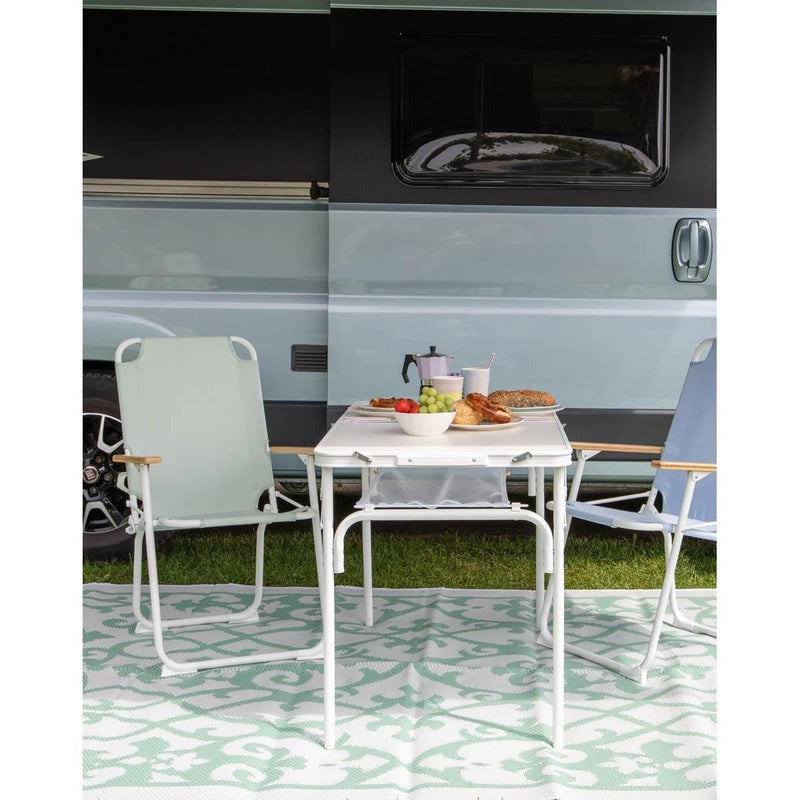 Bo-Camp Pastel Collection Chill Mat Lavardin Green L Bo-Camp - UK Camping And Leisure