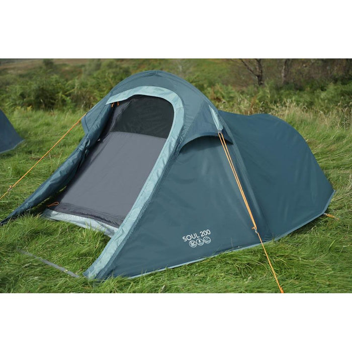 Vango Soul 200 Tent 2 Person Man Waterproof Outdoor Camping Hiking Festival Vango - UK Camping And Leisure