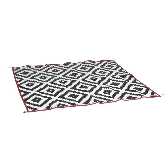 Bo-Camp Urban Collection Chill Mat Lewisham Black/White L Bo-Camp - UK Camping And Leisure