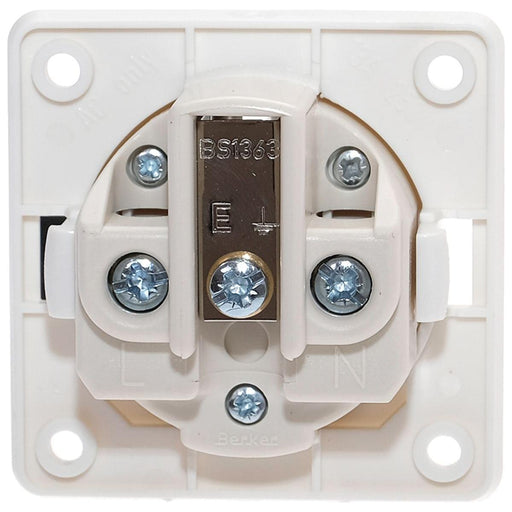 13 Amp Socket White (21221W) High Quality and Durable Socket in White for Yo W20 - UK Camping And Leisure