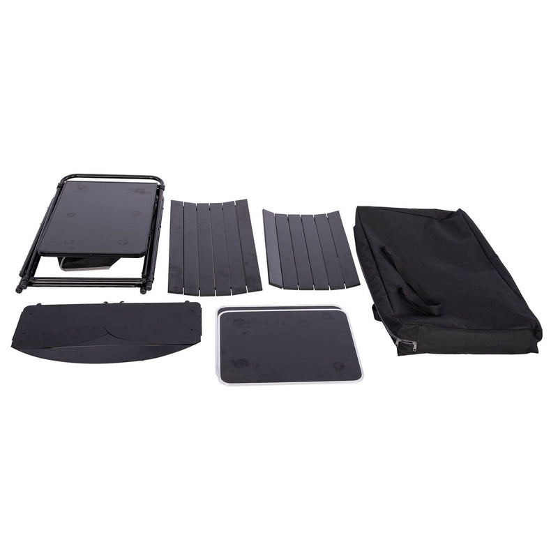 Quest Oregano Kitchen Camping Stand (black) Quest - UK Camping And Leisure
