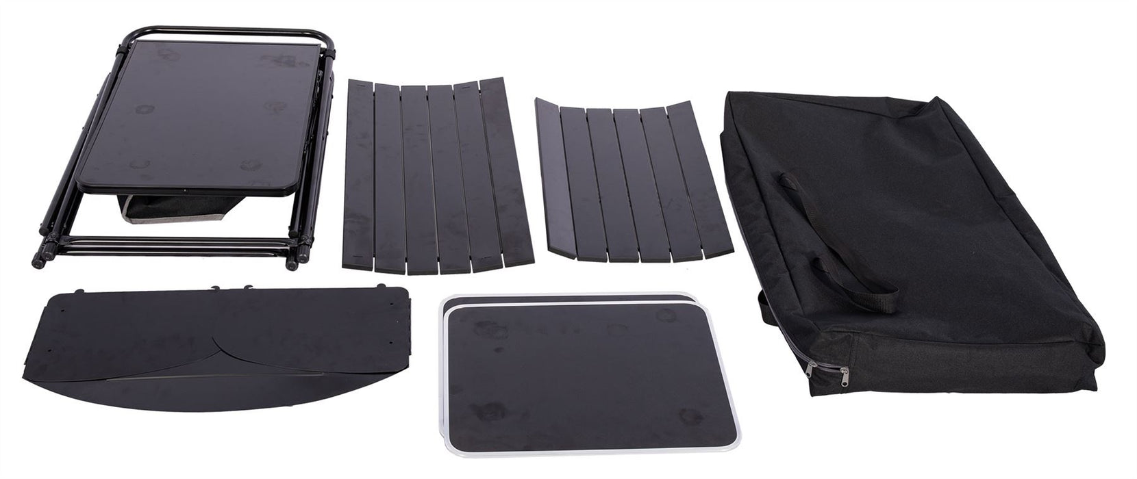 Quest Oregano Kitchen Camping Stand (black) Quest - UK Camping And Leisure