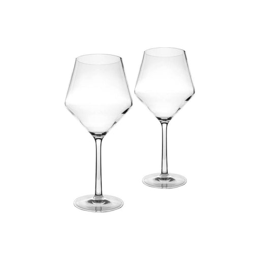 Bo-Camp Red Wine Glass 600 ml 2 Pieces Bo-Camp - UK Camping And Leisure