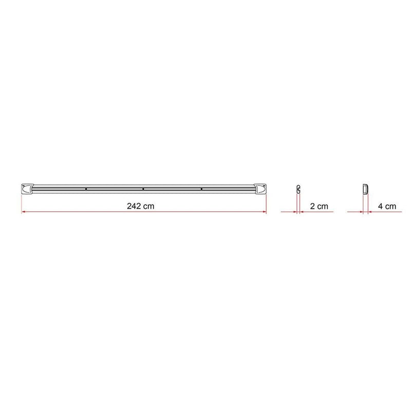 Fiamma Fixing Bar Carry-Bike (98656A474) Fiamma - UK Camping And Leisure
