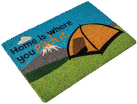Quest Tent Door Mat Home Is Where You Pitch It Outdoor Heavy Duty Coir