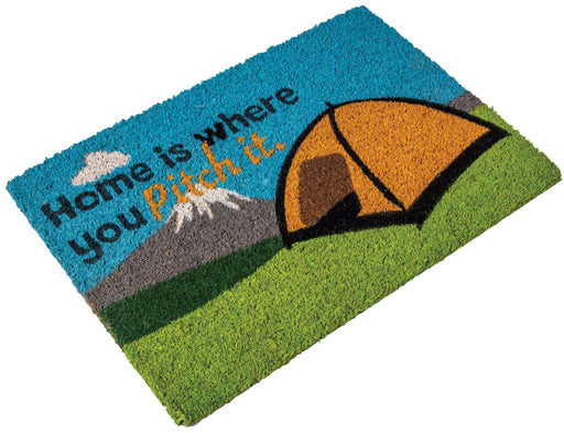 Quest Tent Door Mat Home Is Where You Pitch It Outdoor Heavy Duty Coir