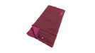 Outwell Champ Kids Deep Red Red Junior Sleeping Bag Outwell - UK Camping And Leisure