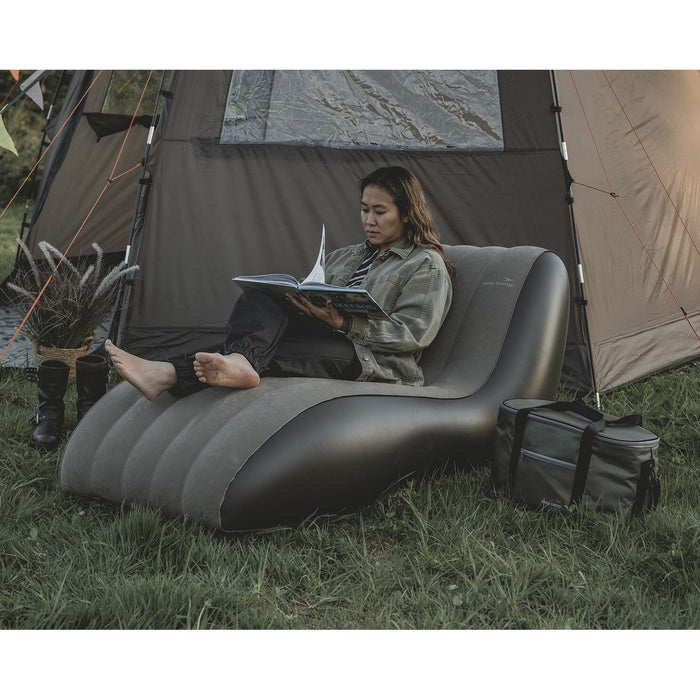 Easy Camp Maple Lounger Brown Inflatable Lounger Easy Camp - UK Camping And Leisure