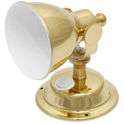 AAA LED Adjustable Reading Light Brass Warm White 12V AAA - UK Camping And Leisure