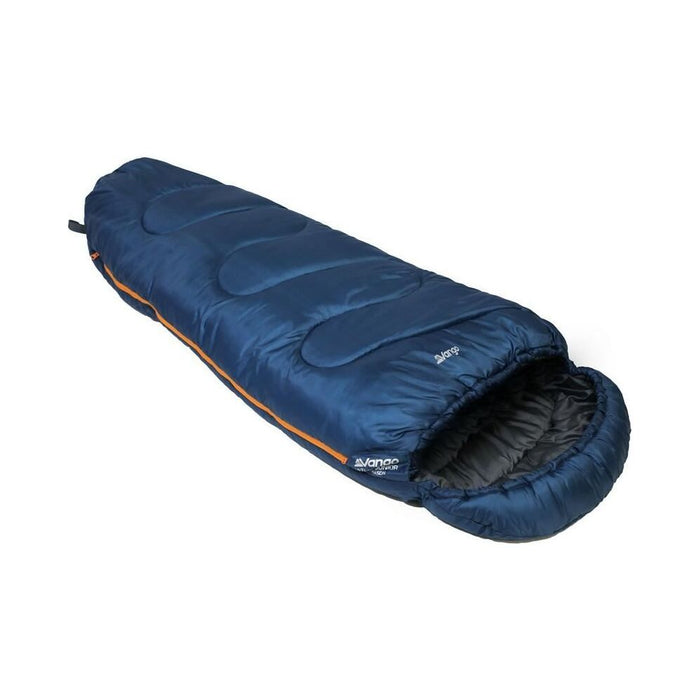 Vango Atlas Junior Junior Ink Blue Sleeping Bag Junior Vango - UK Camping And Leisure