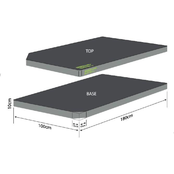 Outdoor Revolution Camp Star Rock 'n' Roll T2 100mm Self Inflating Mat Campervan Matress
