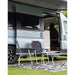 Bo-Camp Stool & Top Foldable Grey Bo-Camp - UK Camping And Leisure