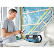Bosch GPB 18V-2 C Professional Bluetooth DAB+ Radio 240V & Li-ion Bare Unit Bosch - UK Camping And Leisure