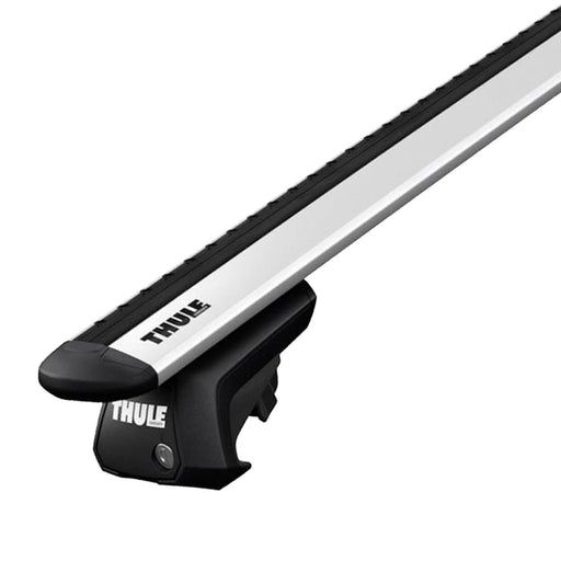 Thule WingBar Evo Roof Bars Aluminum fits Porsche Taycan Cross Turismo 2020- 5 doors with Raised Rails Thule - UK Camping And Leisure