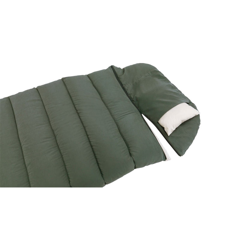 Outwell Constellation Lux Green Single Sleeping Bag 3-4 Season - View 6