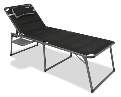 Quest Vienna Pro Lounge bed with side table Quest - UK Camping And Leisure