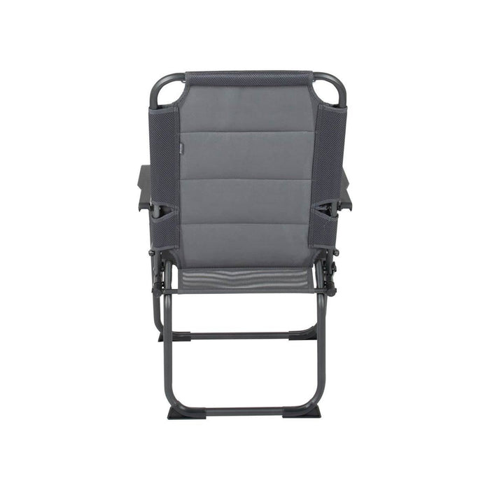 Bo-Camp Chair Copa Rio Air M Padded Aluminium Grey Bo-Camp - UK Camping And Leisure