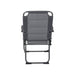Bo-Camp Chair Copa Rio Air M Padded Aluminium Grey Bo-Camp - UK Camping And Leisure