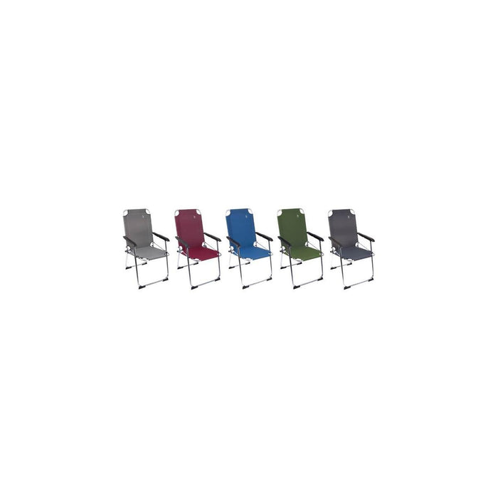 Bo-Camp Chair Copa Rio M Aluminium Graphite Bo-Camp - UK Camping And Leisure